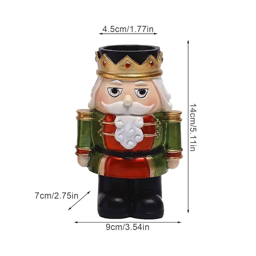 クリスマス　くるみ割り人形　Christmas　Xmas　フィギュア Amazon.co.jp: クリスマスくるみ割り人形フィギュアローソク足